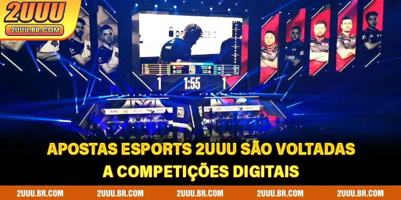 Apostas eSports 2UUU são voltadas a competições digitais