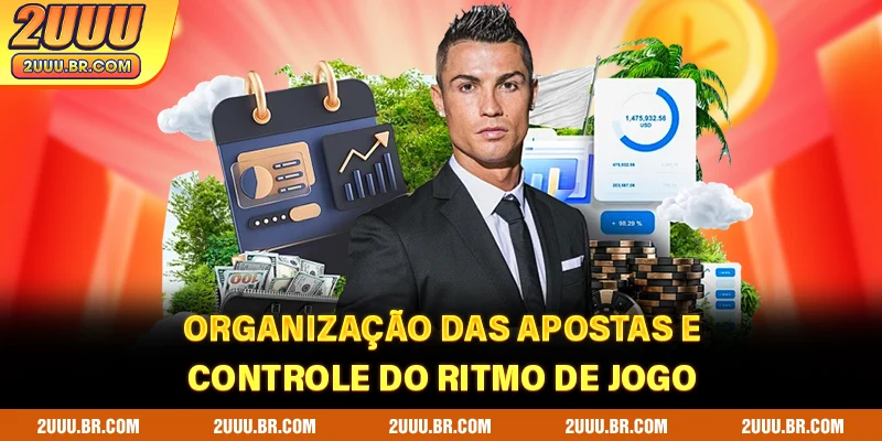 Organização das apostas e controle do ritmo de jogo